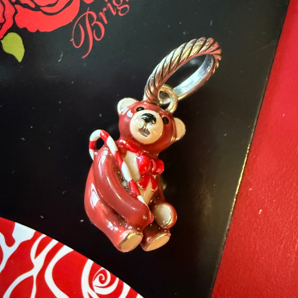NWT Brighton Teddy Bear Charm